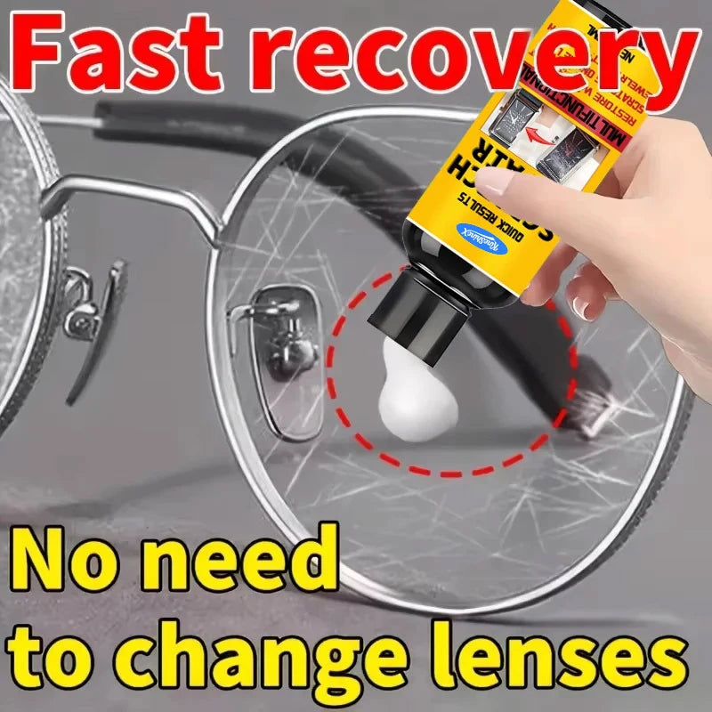 Glass Scratch Repair Applicable to Car Glass Doors Glasses Watches Scratch Polishing Paste for Restoring Luster 2026 NEW