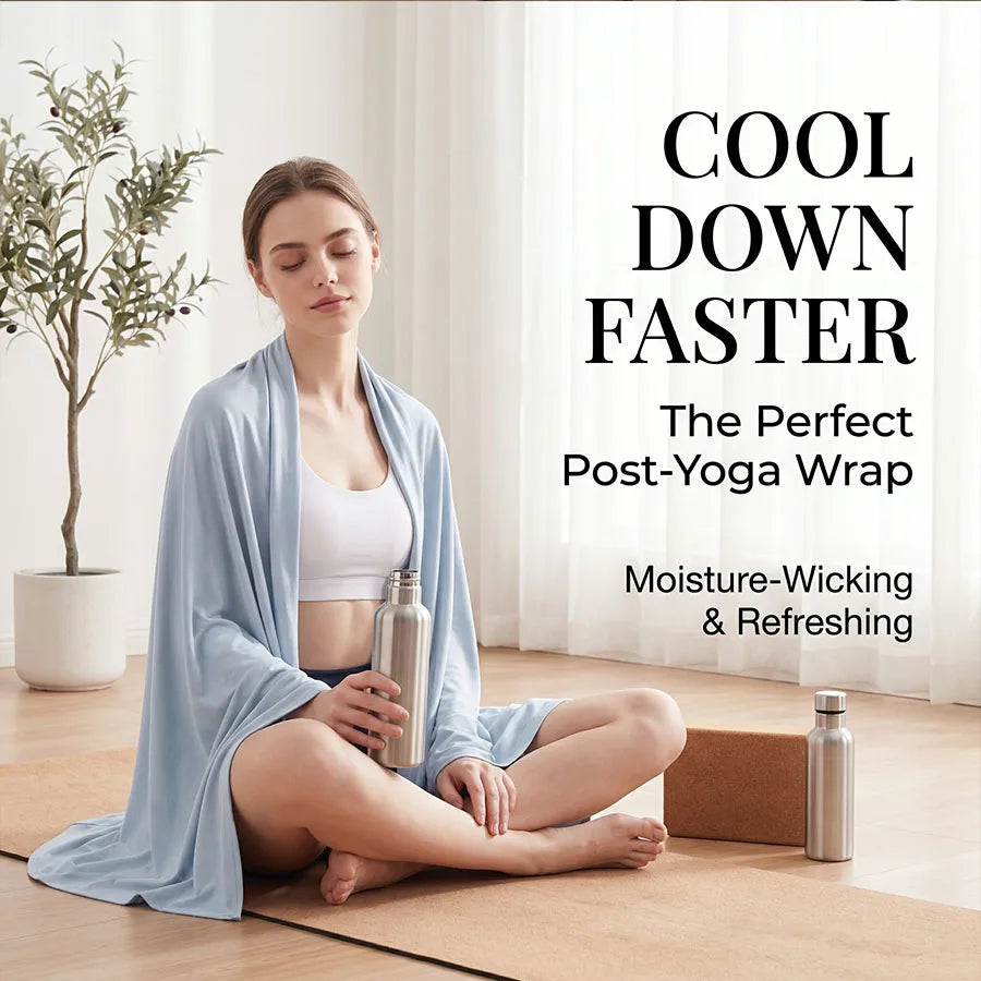 1Pc Summer Ice Silk Cooling Blanket Lightweight Breathable Multi-Functional Cooling Bed Blanket Multiple Colors for Home Hotel